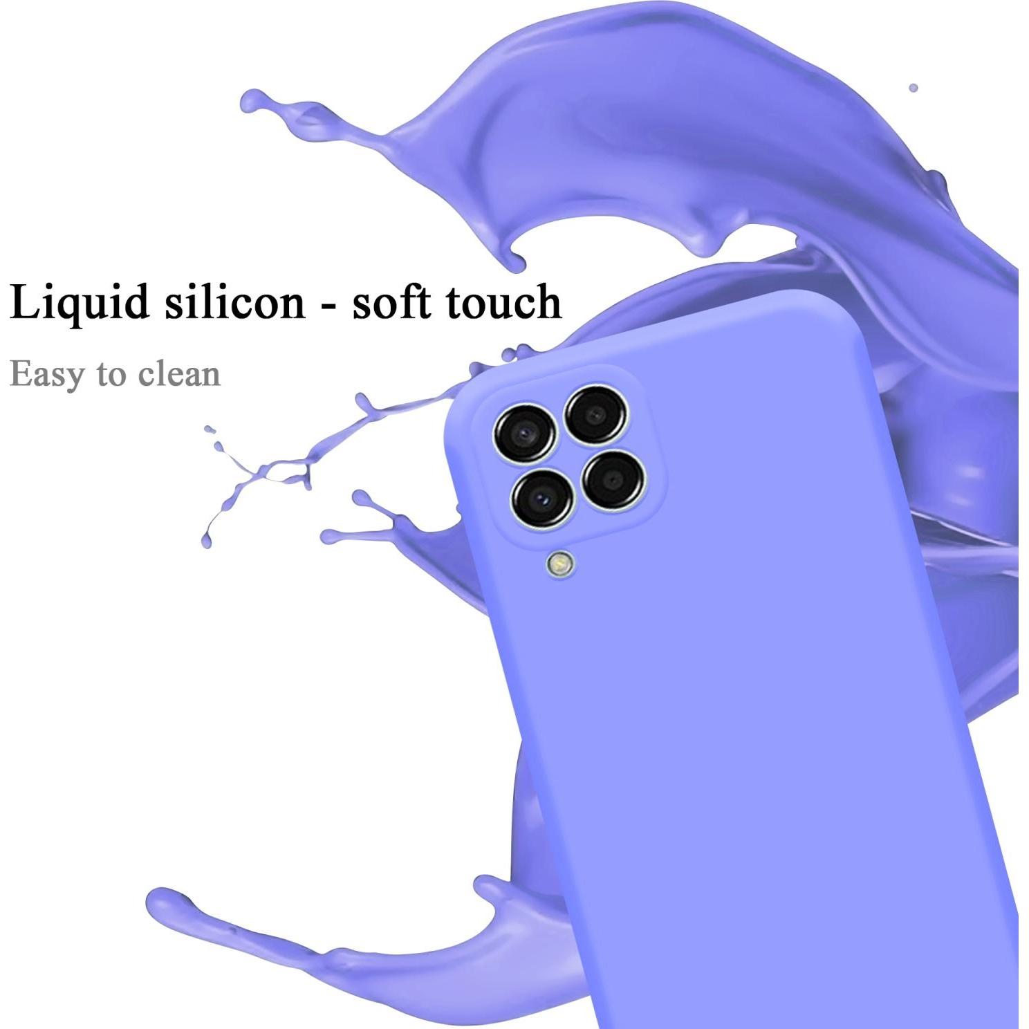 Thumbnail - Cadorabo TPU Liquid Silicone Case Hülle für Samsung Galaxy M33 5G (Samsung Galaxy A33 5G), Smartphone Hülle, Violett