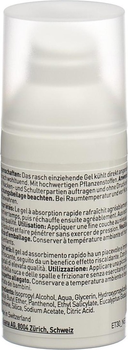 Nährwerte und Zutaten Dul-X Neck Relax Gel N (1 x, 30 ml, 70 g)