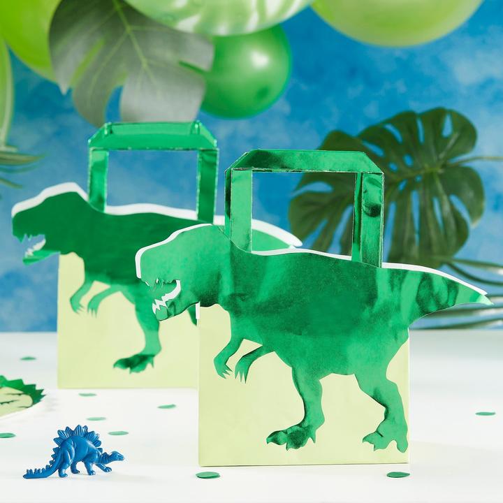 Actual product image Ginger Ray Gift bag - Dino (5pcs) (5 pcs.)