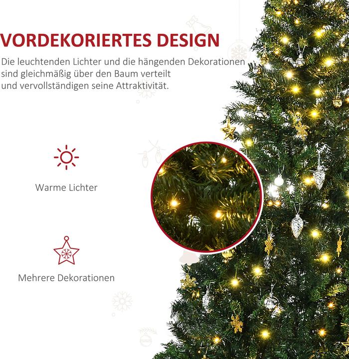 Actual product image Homcom Fir tree (180 cm)