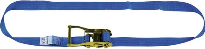 Actual product image Dolezych Lashing strap DIN EN 12195-2 L.5m W.50mm w.ratchet LC U3000 daN