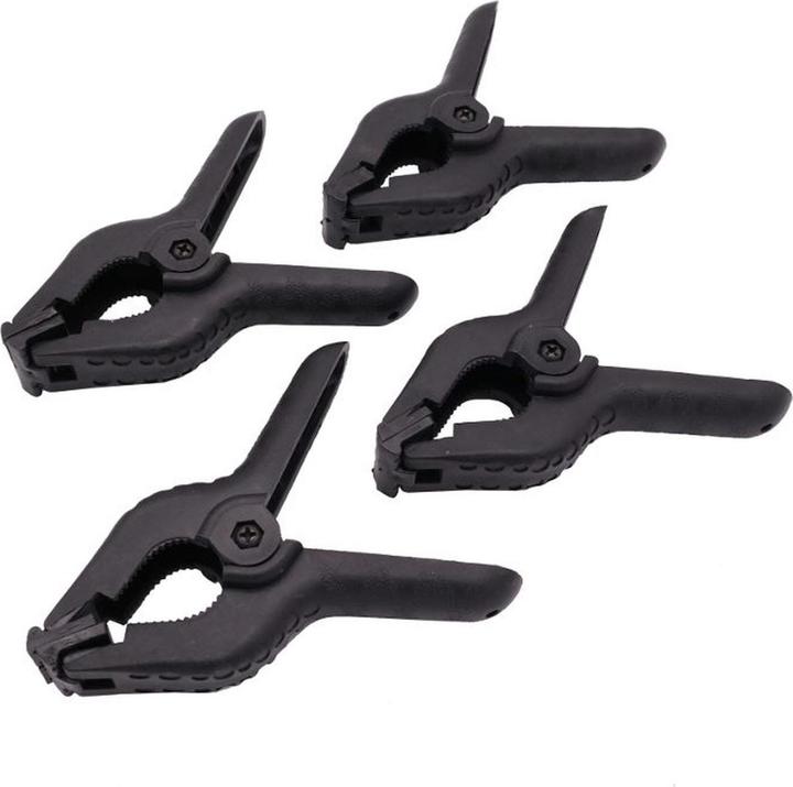 Actual product image Caruba Background Clamp Black Medium (4 pcs) (Further accessories)