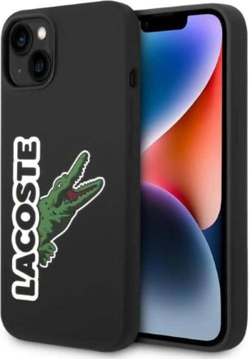 Immagine prodotto Lacoste LCHCP14MSHK Custodia rigida iPhone 14 Plus 6,7" in silicone testa di coccodrillo (Apple iPhone 14 Plus)