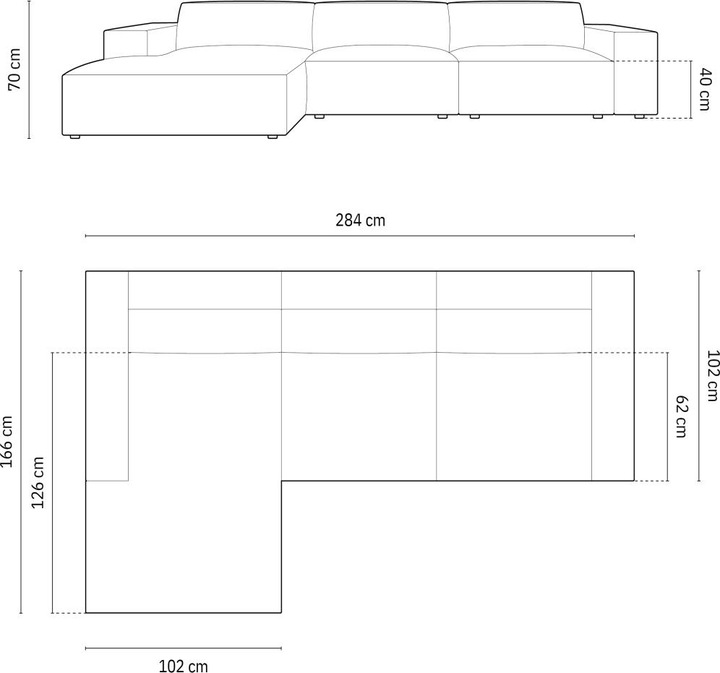 Produktbild Micadoni Jodie (Ecksofa)