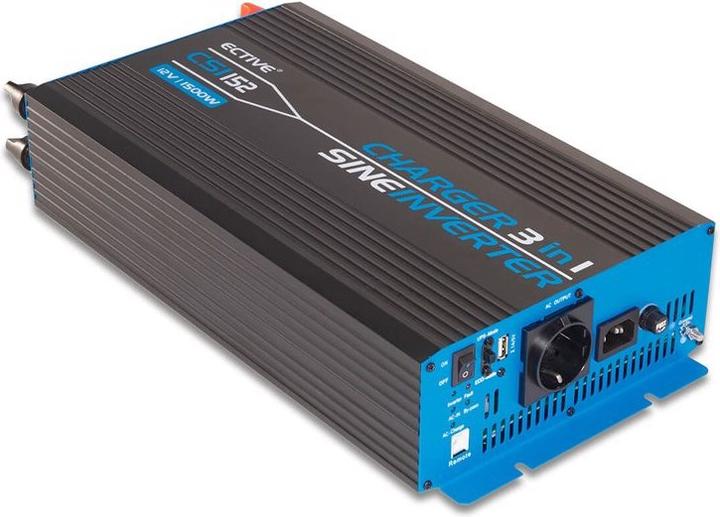 Image du produit Ective CSI154 Sinus Charger-Inverter 1500W/24V Onduleur sinusoïdal avec chargeur et NVS