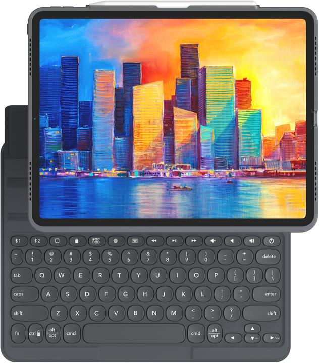 Produktbild Zagg Pro Keys (CH, iPad Pro 12.9 2018 (3. Gen), iPad Pro 12.9 2020 (4. Gen), iPad Pro 12.9 2021 (5. Gen))