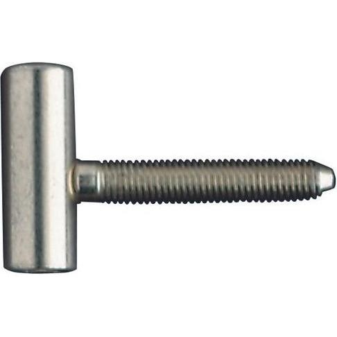 Otlav, Türbeschlag + Scharnier, Einbohrband Typ 100, Flügelteil, Band ø 15 mm, Stahl vernickelt