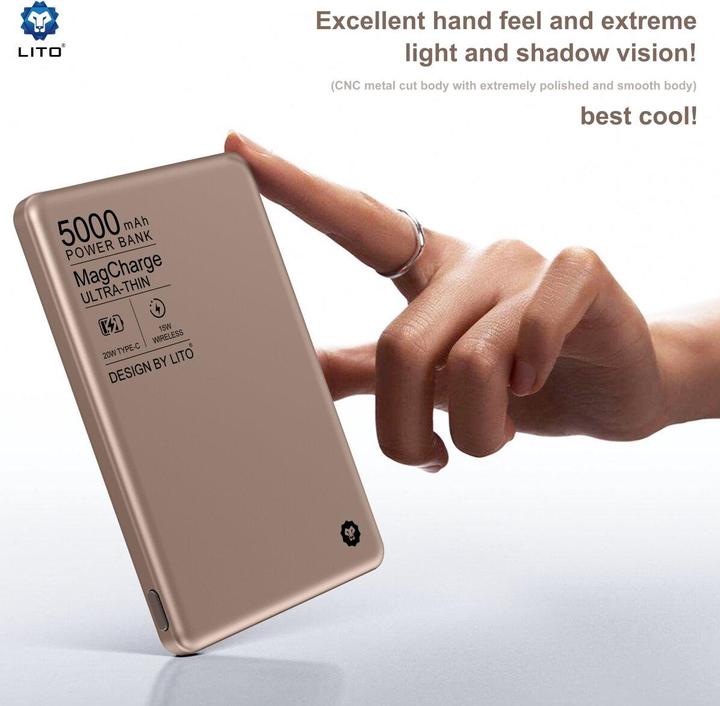 Immagine prodotto Lito LP01 Powerbank (5000 mAh, 20 W)