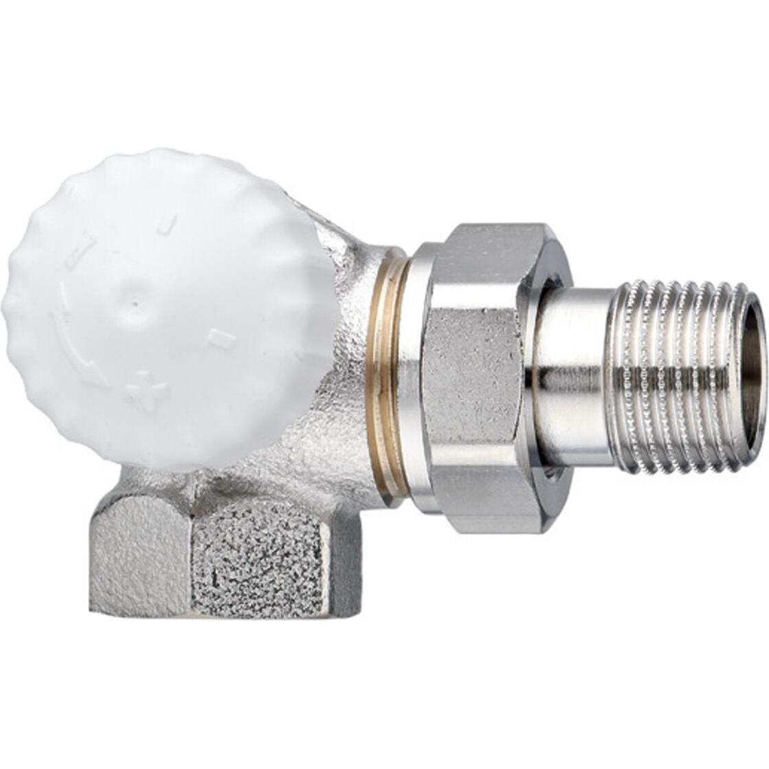 Heimeier Thermostat-Unterteil V-exact II links 1/2" 3713-02.000 voreinstellbar, Zubehör Heizen