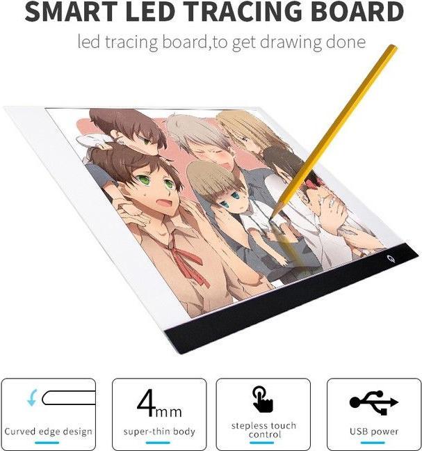 Actual product image Bornd Dimmable LED Drawing Board