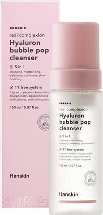 Actual product image Hanskin HANSKIN Pianka oczyszczająca z kwasem hialuronowym 150ml (Cleansing Foam, 150 ml)