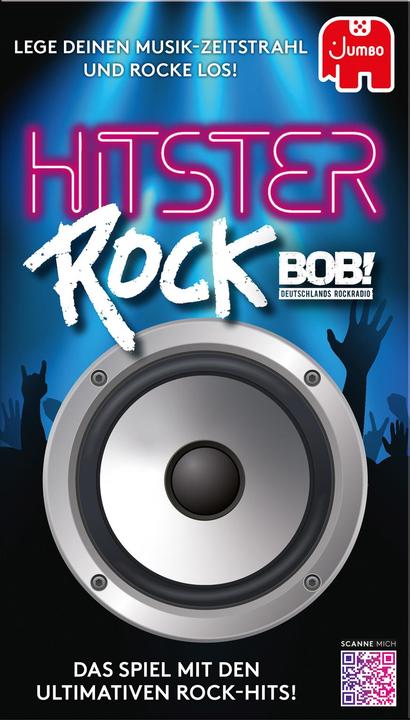 Produktbild Jumbo Hitster – Rock (Deutsch, 2 - 10 Spieler)
