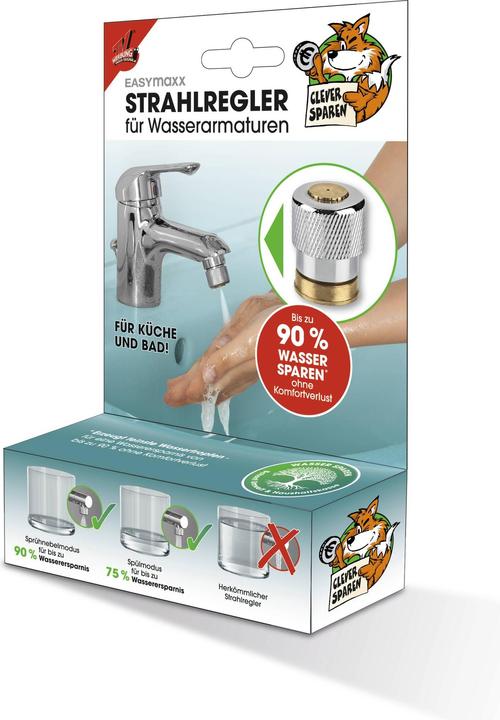 Actual product image Easymaxx Aerator for water fittings, for kitchen and bathroom