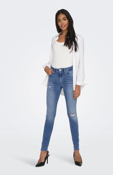 Actual product image Only ONLPower Life Mid Push Skinny Fit Jeans (30)
