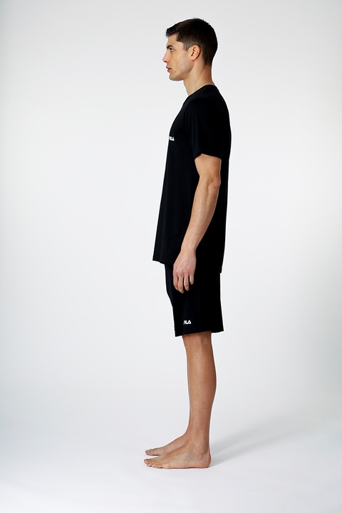 Actual product image FILA Man Pyjamas Short Sleeves T-Shirt And Short Pants (M)
