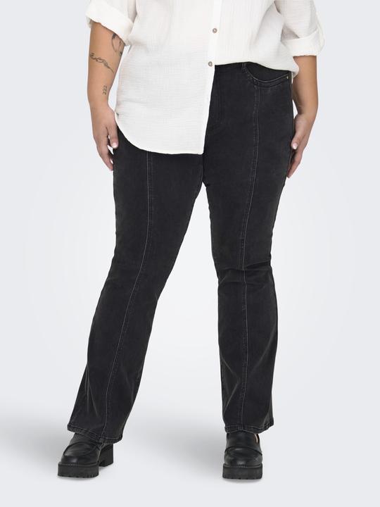 Actual product image Only CARSALLY Mid waist flared jeans Flared fit jeans (W48/L32)
