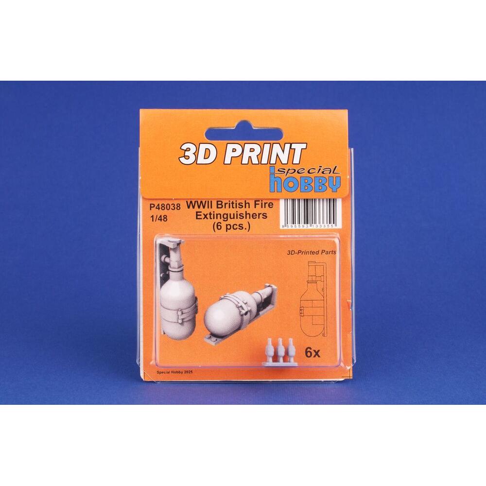 CMK WWII British Fire Extinguishers (6 pcs.) (129-P48038)