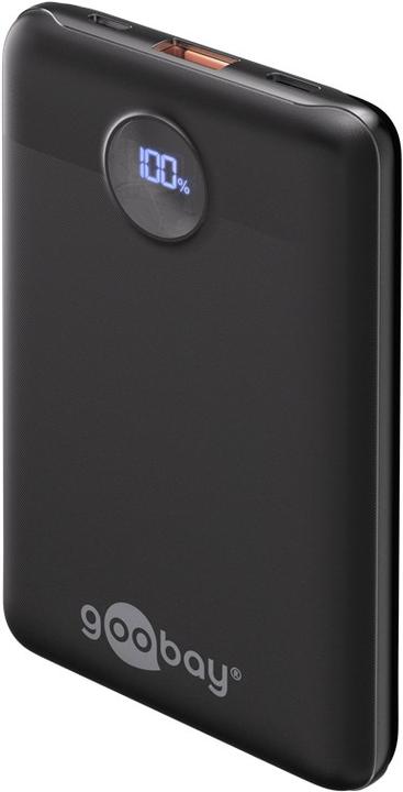 Actual product image Goobay Powerbank compact 10,000 mAh (10000 mAh, 22.50 W, 38.50 Wh)