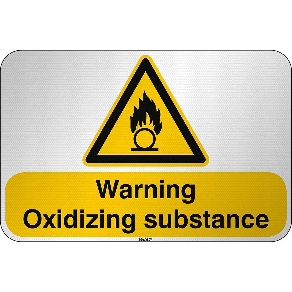 Brady, Sicherheitskennzeichnung, ISO Safety Sign Warning