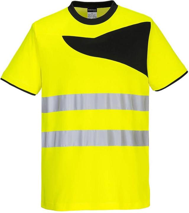 Produktbild Portwest PW2 TShirt hohe Sichtbarkeit (L)