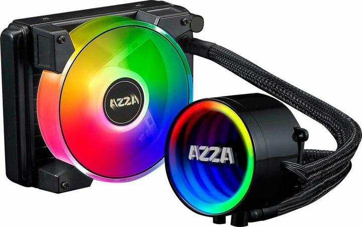 Image du produit Azza Blizzard 120 ARGB Refroidisseur d'eau retail
