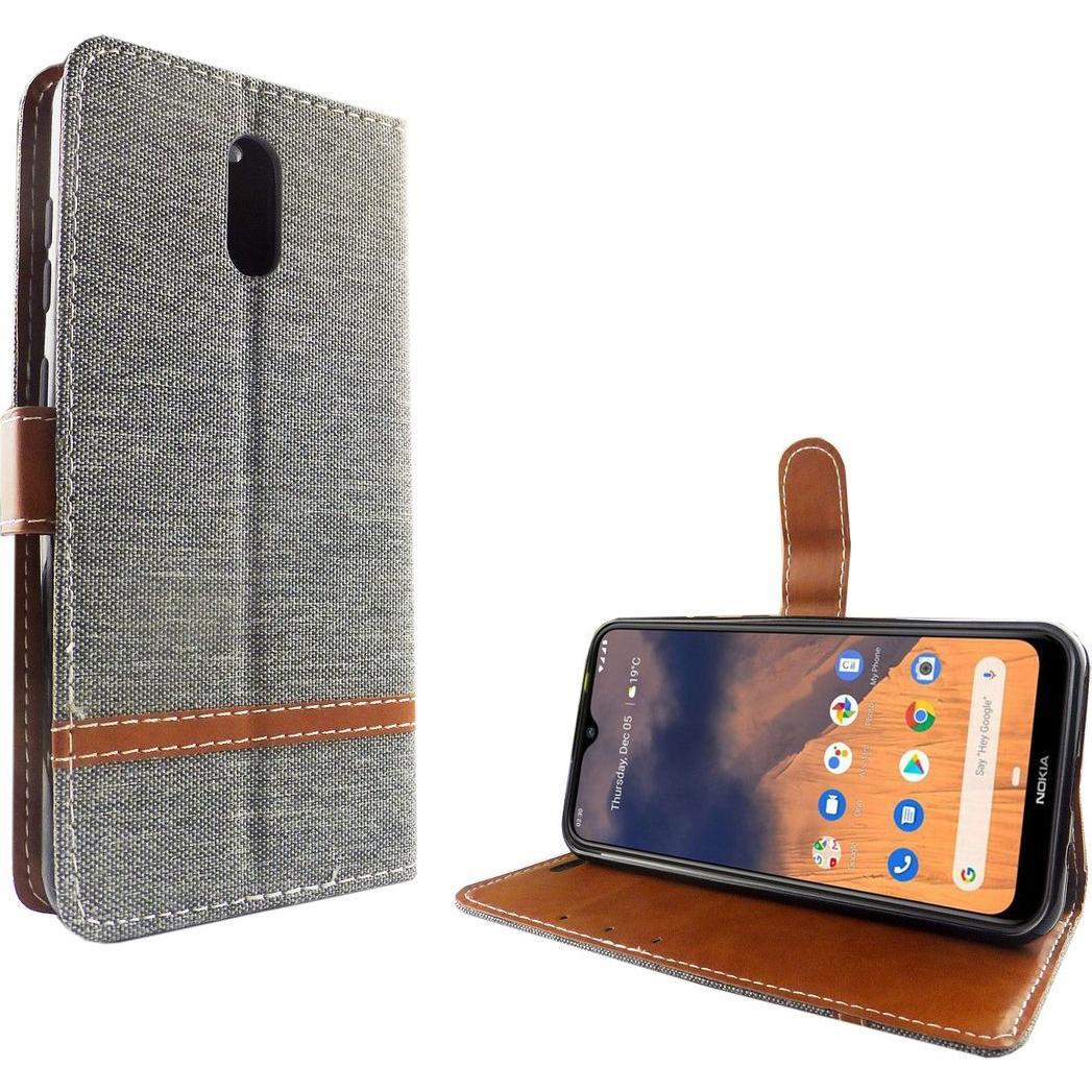 Thumbnail - König Design Hülle Handy Schutz für Nokia 2.3 Case Cover Tasche Wallet Etui Handyhülle Bumper (Nokia 2.3), Smartphone Hü...