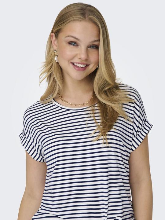 Actual product image Only Onlmoster Stripe S/S O-Neck Top Jrs Noos (S)