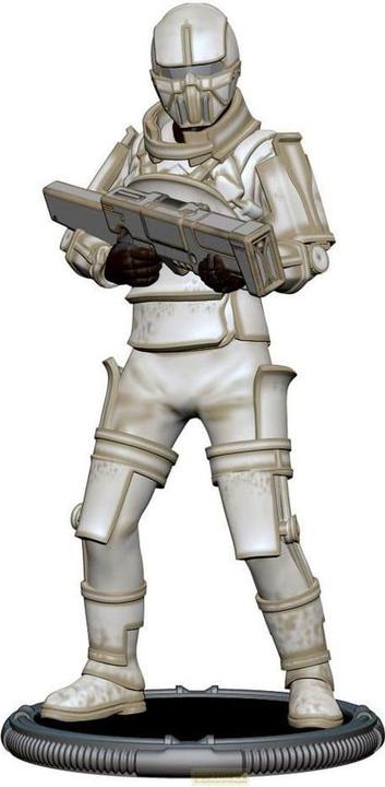 Actual product image Toynk Toys Fallout minifigures 2-pack set B Nukatron & Synth 7 cm