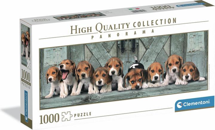 Produktbild Clementoni Panorama Beagles (1000 Teile)
