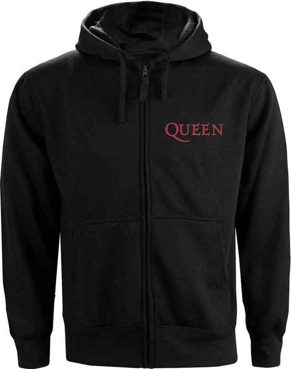 Immagine prodotto Queen Felpa con Cappuccio Classico Con Cerniera Manica Lunga Adulto Unisex (L)