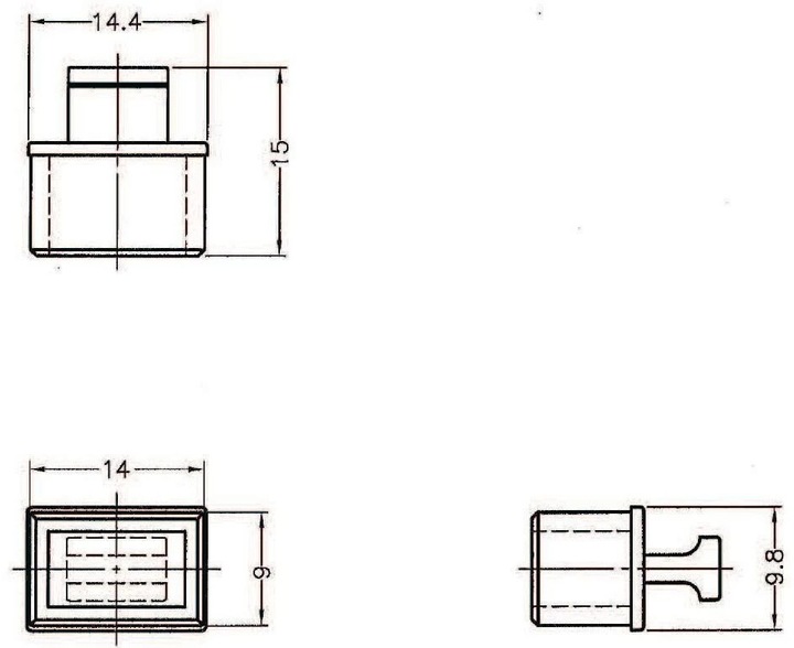 Produktbild Delock SFP Staubschutz (Blindmodul)