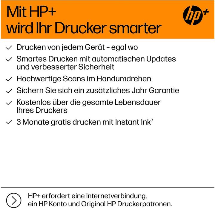 Produktbild HP OfficeJet Pro 8125e (Tintenpatrone, Farbe)