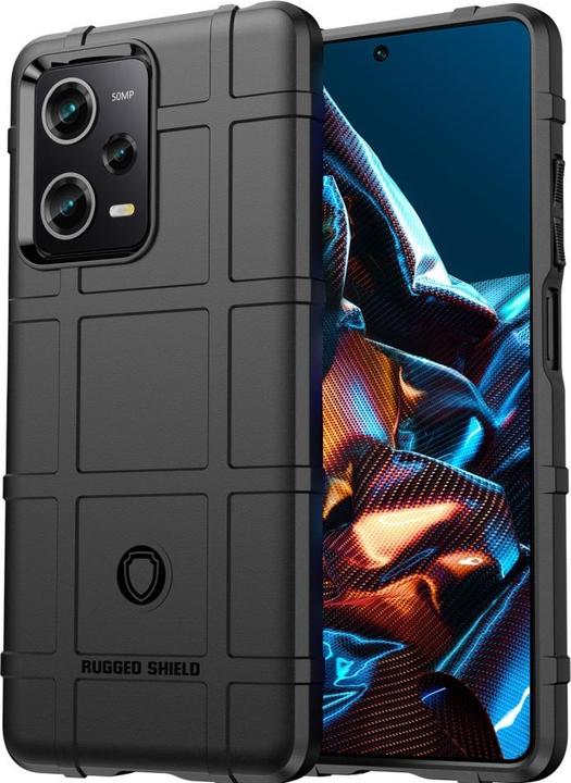 Actual product image Screenguard Xiaomi Poco X5 Pro 5G Rugged Shield Cover (Oppo Reno 5 Pro 5G)