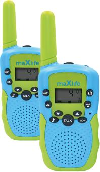 Image du produit Maxlife MXWT-200 set de talkie-walkie vert-bleu (3 km)