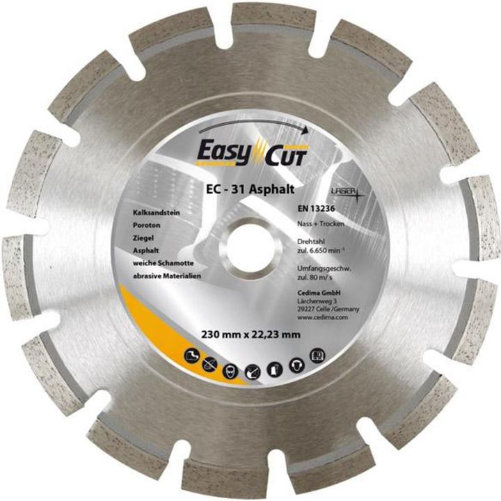 Cedima Cutting disc diamond EC-31 segmented 230 mm