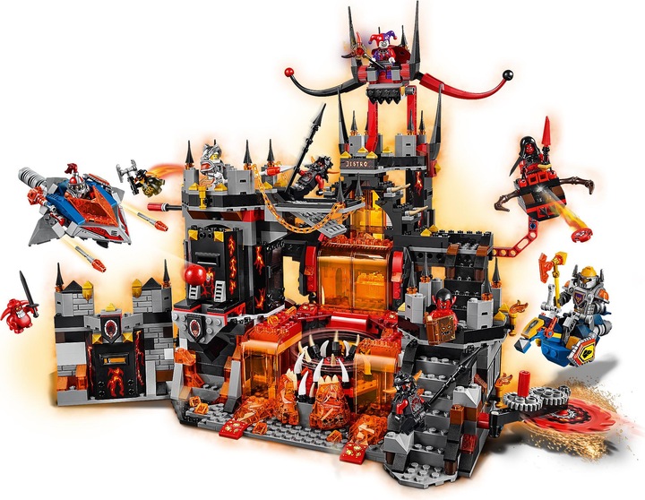 Actual product image LEGO Nexo Knights Jestro's volcano fortress (70323, LEGO Nexo Knights)