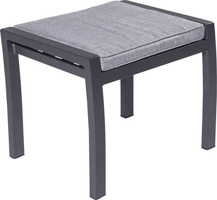 LC Garden Bondino II Dining Stool Aluminium/Polyester Dark grey