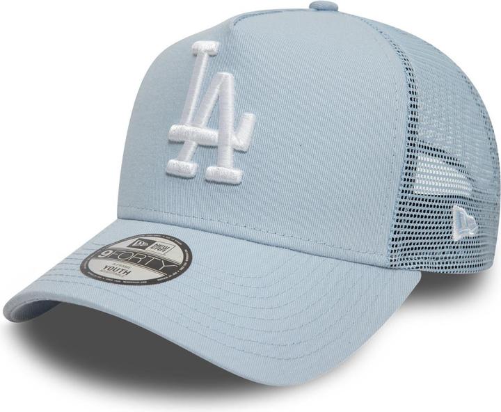 Actual product image New Era Kinder Trucker Cap - Los Angeles Dodgers sky - Child (53, 52 C, 54 C)