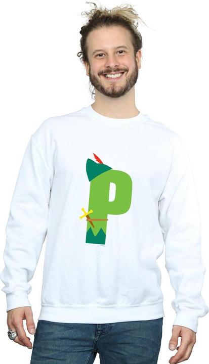 Immagine prodotto Disney Alphabet P Is For Peter Pan Felpa Uomo (L)