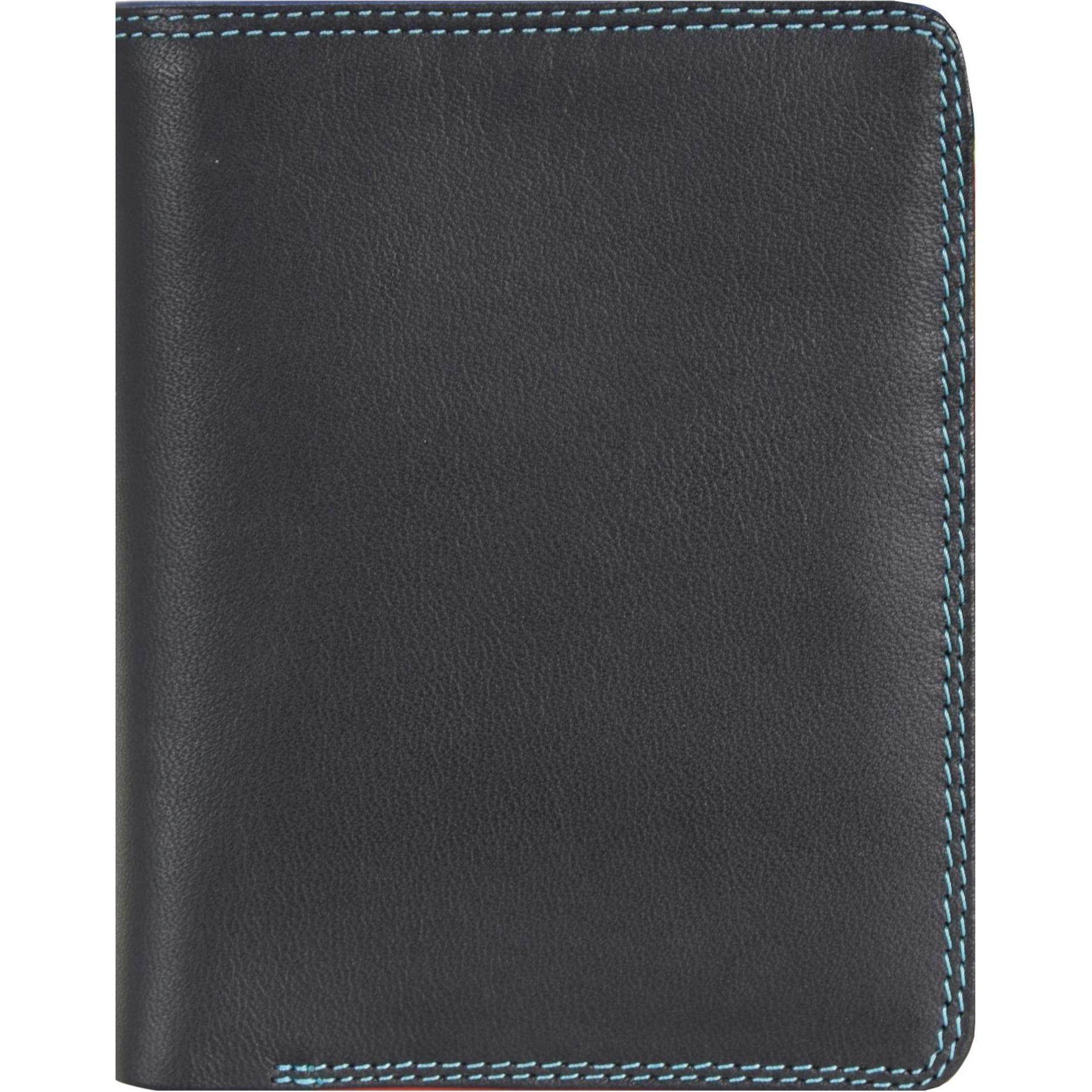 Mywalit, Damen, Portemonnaie, Medium Wallet w/Zip around purse, Schwarz