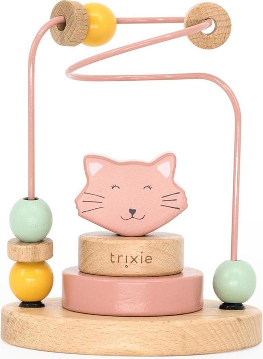 Productafbeelding Trixie Baby Houten motoriek lus kat