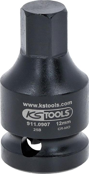 Actual product image KS Tools 1/2" power bit socket (12 mm)