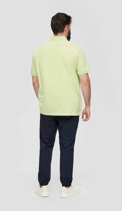 Image du produit S.Oliver Polo-Shirt Poloshirt mit kleinem Label-Print (3XL)