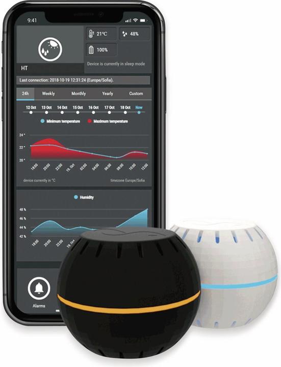 Productafbeelding Shelly WLAN vocht- en temperatuursensor