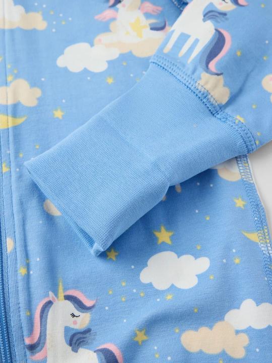Produktbild PO.P Baby-Pyjama mit Einhorn-Motiv (62, 68)