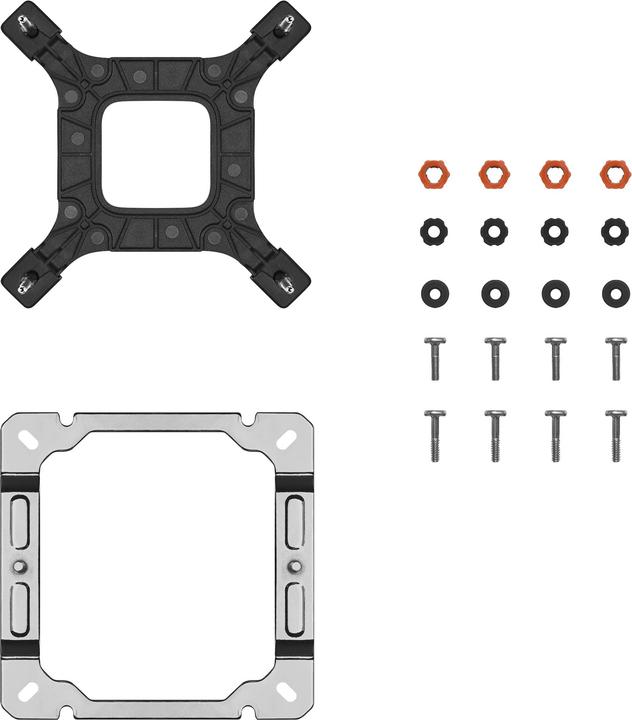 Produktbild Deepcool "K Cooler AK400 DIGITAL SE White" (157 mm)