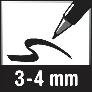 Produktbild Edding Permanent Marker 550 (Rot, 3 mm, 1 x)