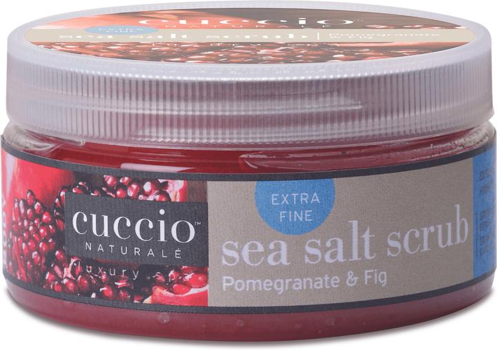 Immagine prodotto Cuccio Naturale Sea Salt Scrub Pomegranate & Fig - Scrub corpo per mani, corpo e piedi
