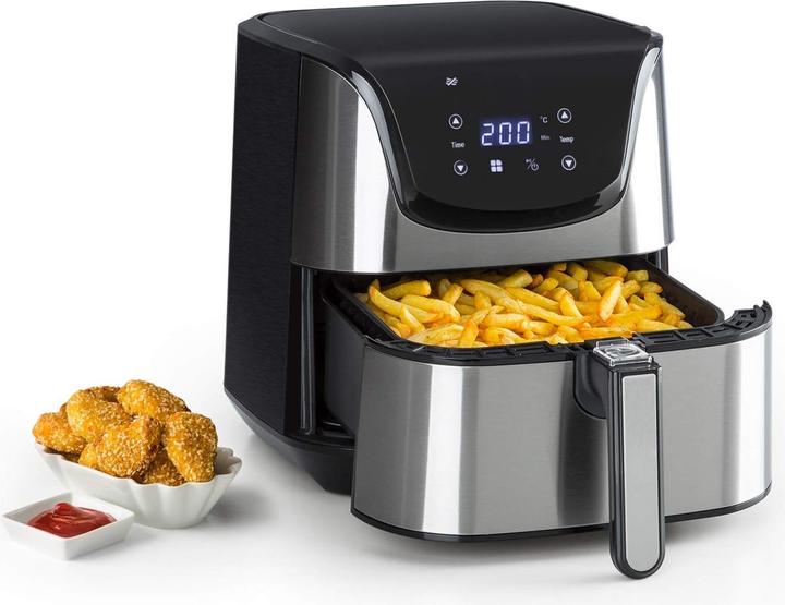 Klarstein Friteuse à air chaud Aero Vital deluxe Argent