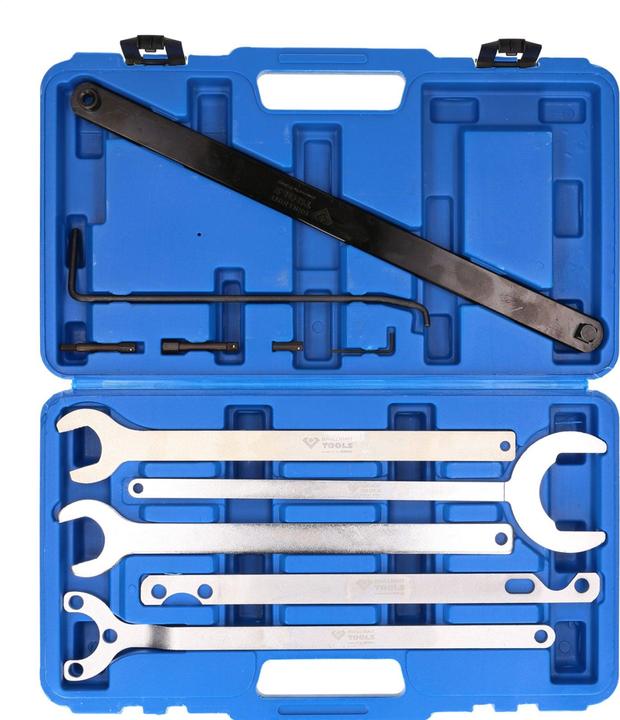 Actual product image Brilliant Tools Fan hub spanner set | 11 pcs.